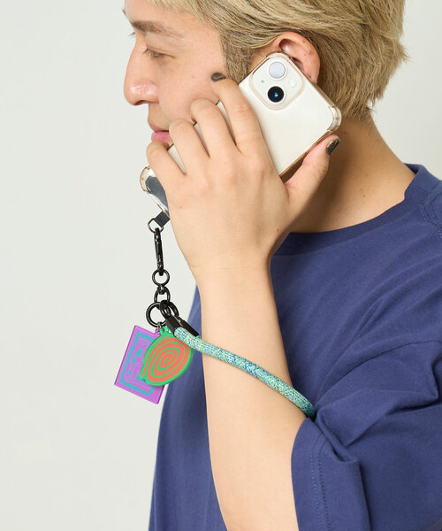 norahi x BIRTHDAY BAR アクリルチャーム付きスマホストラップ
