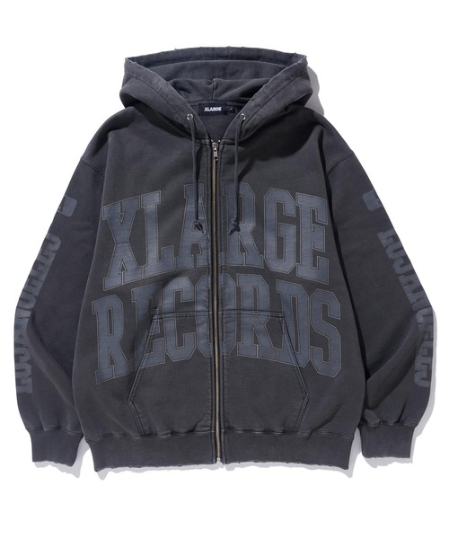 XLARGE（エクストララージ）の「COLLEGE LOGO PIGMENT DYED ZIP UP
