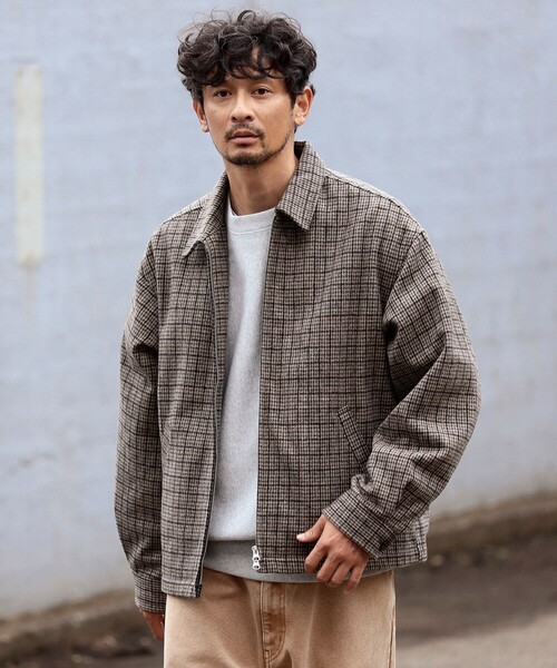 B:MING by BEAMS（ビーミングバイビームス）の「チェック ジップ