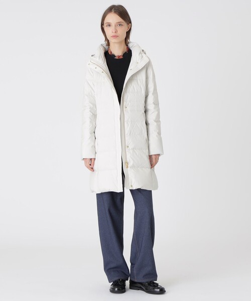 セール】【一部店舗限定】タフタロングダウンコート（ダウンジャケット
