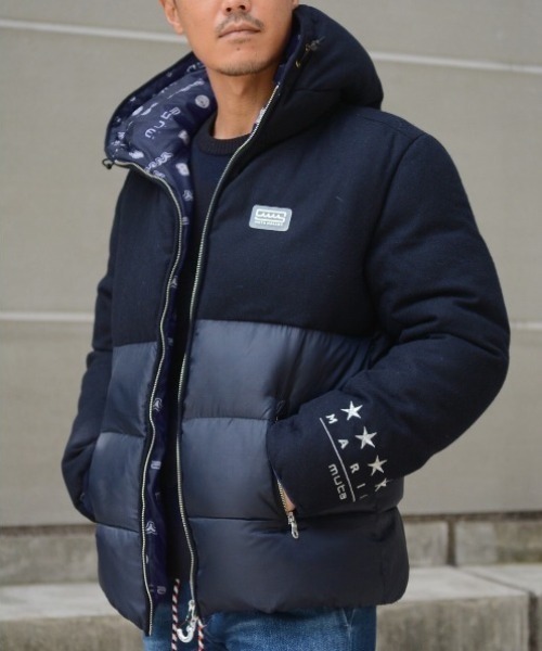 muta（ムータ）の「【別注】muta MARINE/ムータ マリン/ PADDING HOOD