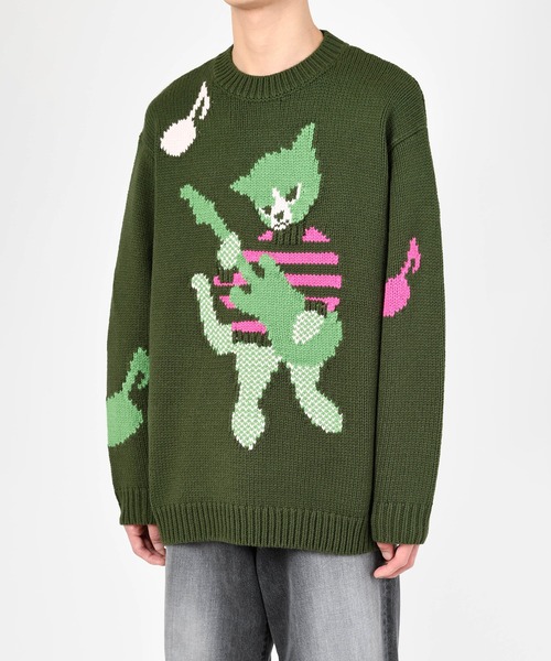 LAD MUSICIAN（ラッドミュージシャン）の「CREW NECK PULLOVER（ニット