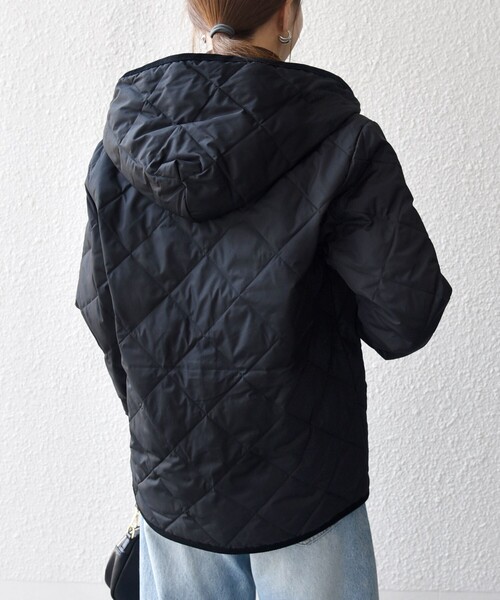 SHIPS any別注】TAION:〈手洗い可能〉パイピング フード ジャケット