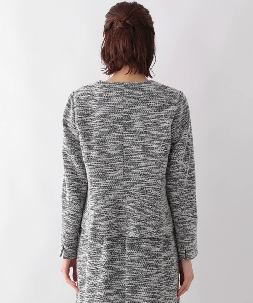 GLOBAL WORK（グローバルワーク）の「洗えるカットツイードジャケット