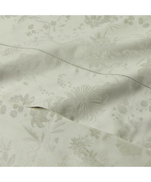 オーガニック コットン Bethany ジャカード ボックスシーツ/キング