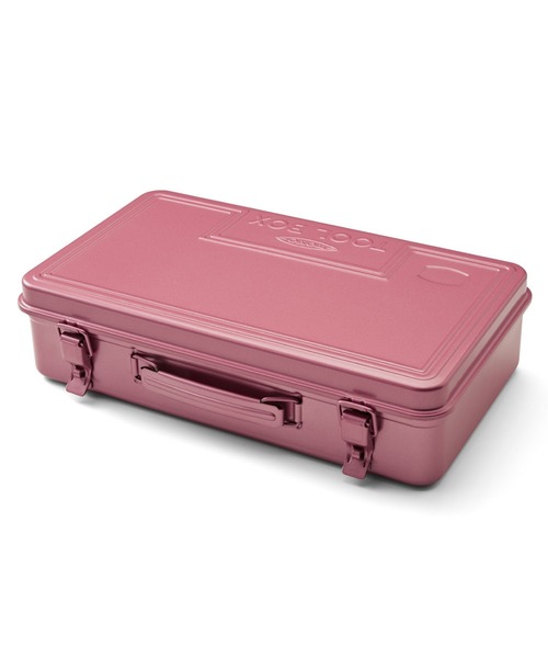 USEDo（ユーズド）の「トランク型スチール工具箱〈レトロピンク
