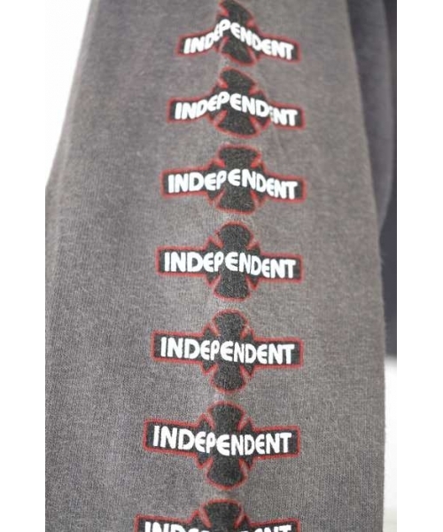 ブランド古着】90S NHSタグ 袖プリント ロンTEE クルーネックTシャツ