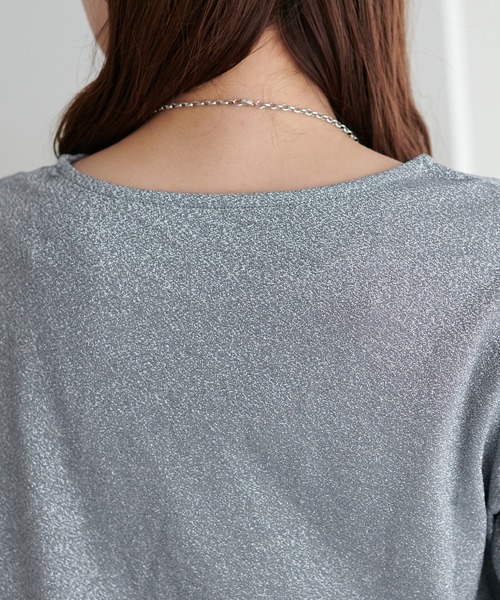 セール】ラメロングスリーブ（Tシャツ/カットソー）｜DISCOAT（ディス