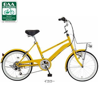 イノベーションファクトリー ミニ 20-O 20インチ 6段変速 ミニベロ 自転車