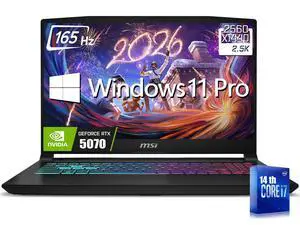 MSI Katana 15.6 2.5K 165Hz Gaming Laptop, Intel Core i7-14650HX(Up