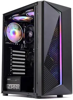 MXZ Gaming PC Desktop Computer, AMD Ryzen 7 5700X 3.6GHz, GeForce