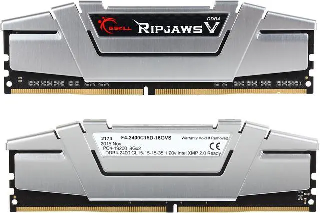 Used - Like New: G.SKILL Ripjaws V Series 16GB (2 x 8GB) 288-Pin
