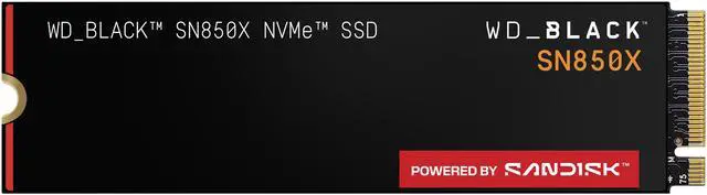 WD_BLACK 4TB SN850X NVMe Internal Gaming SSD Solid State Drive