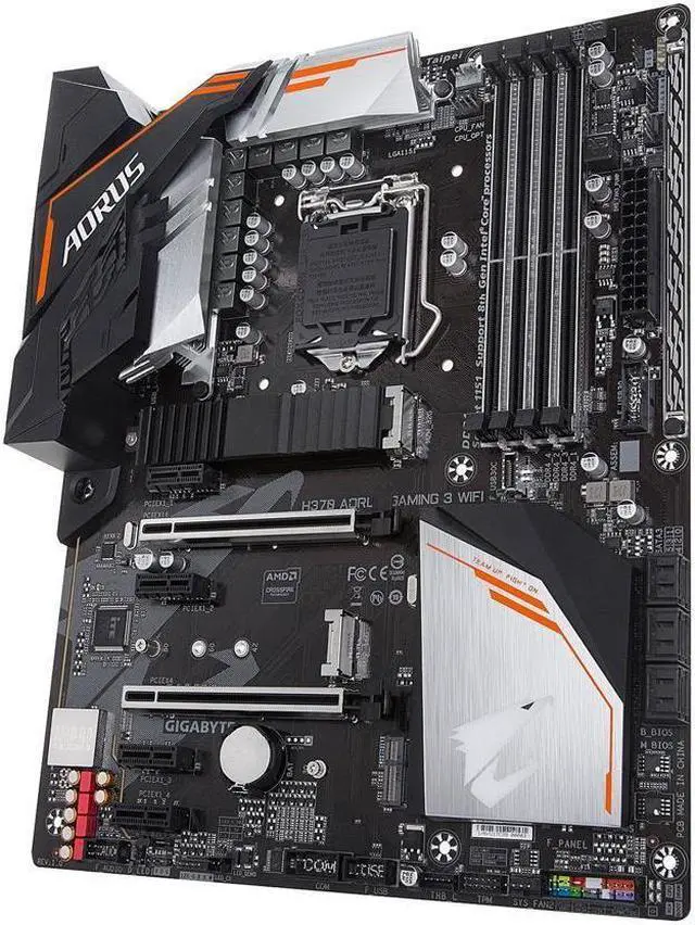 Refurbished: GIGABYTE H370 AORUS Gaming 3 WIFI LGA 1151 (300