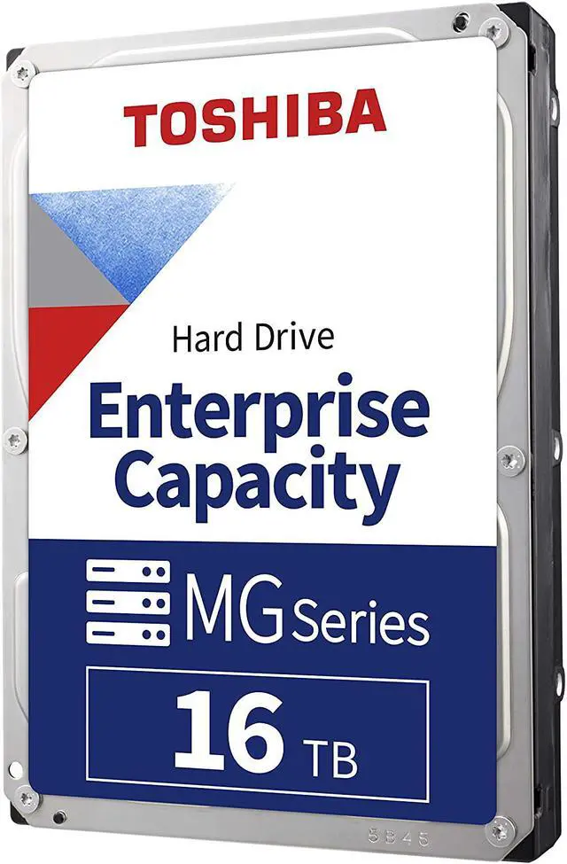 Toshiba 16TB Enterprise HDD SATA 6.0Gb/s 512e 7200 RPM 512MB Cache
