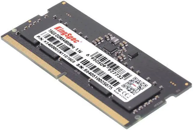 KingSpec 32GB (2 x 16GB) 262-Pin DDR5 SO-DIMM Laptop RAM 4800 (PC5