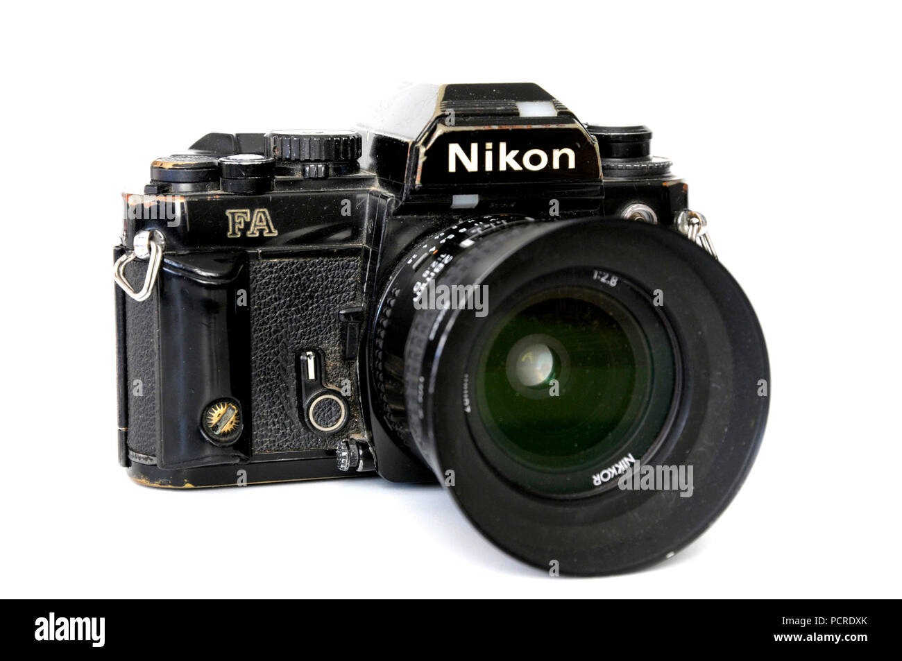 Nikon FA 35mm film camera 1989 Stock Photo - Alamy