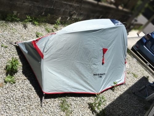梅雨・夏に最強のテントは、クイックアップドームWだと思う