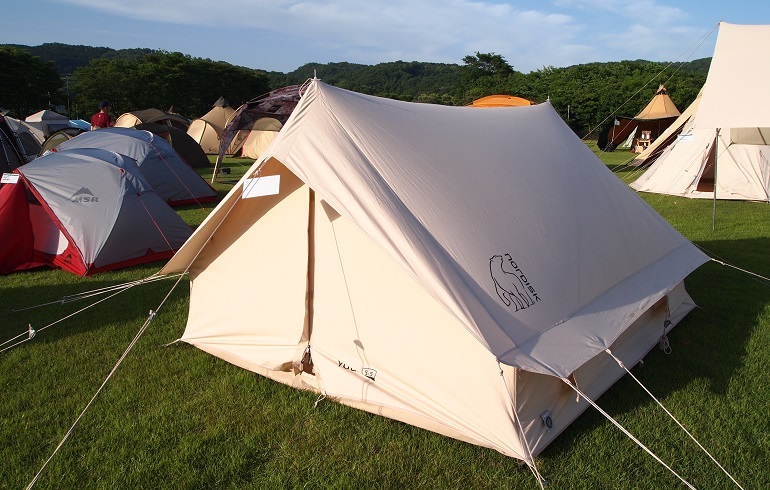 ノルディスク（Nordisk）ユドゥン【360VR】｜設営簡単な小屋型コットン