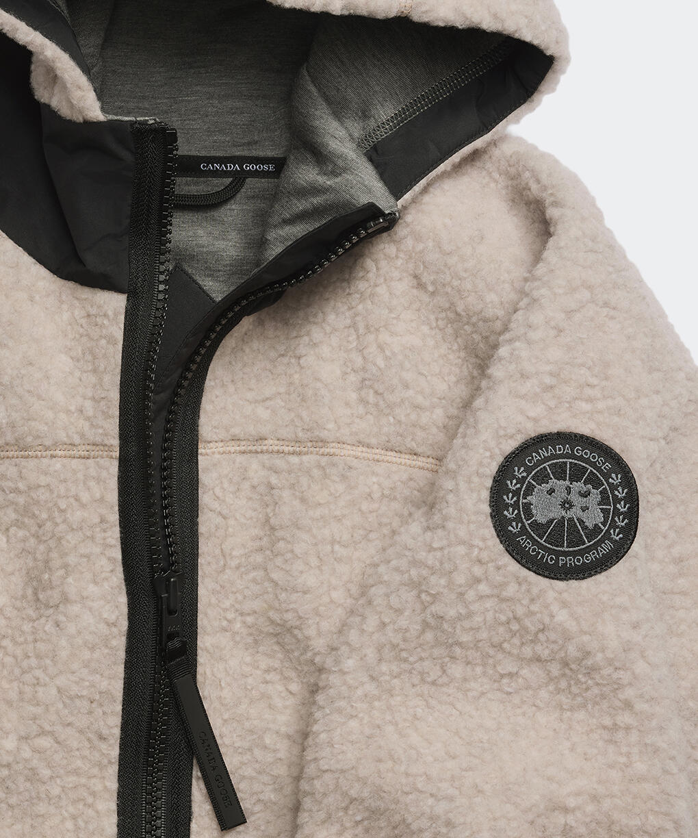 シムコー オーバーサイズ フーディー カインド ハイパイル フリース