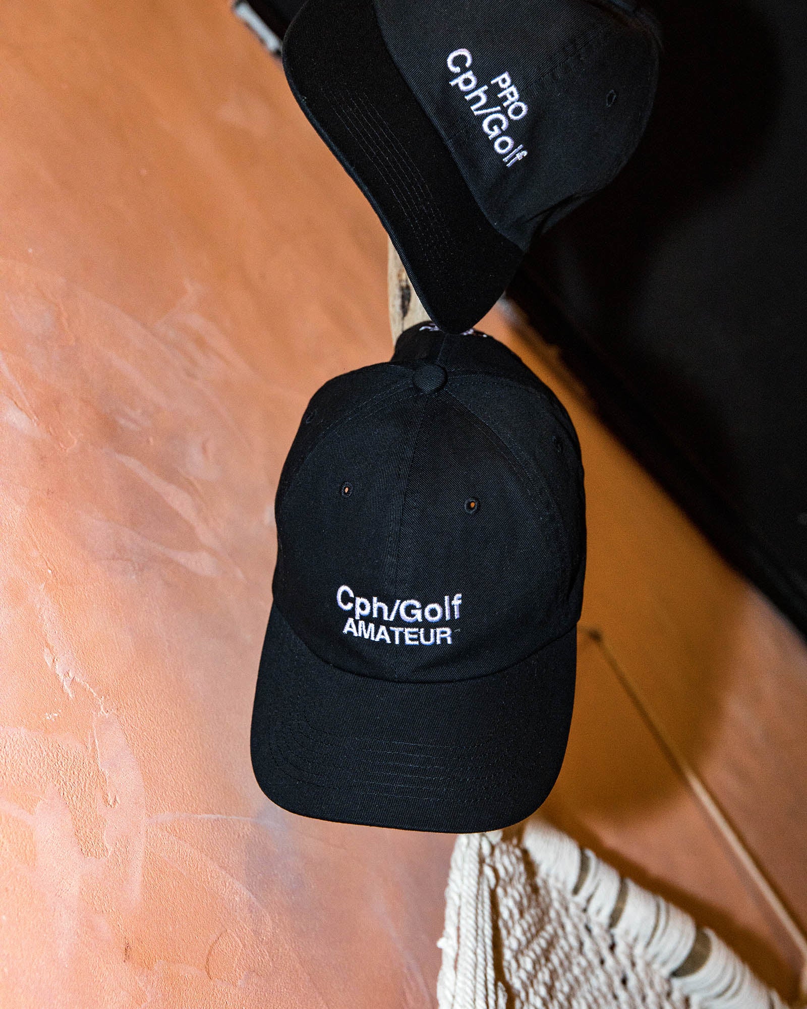 Cph/Golf™️ AMATEUR CAP - BLACK - – Cph/Golf™︎