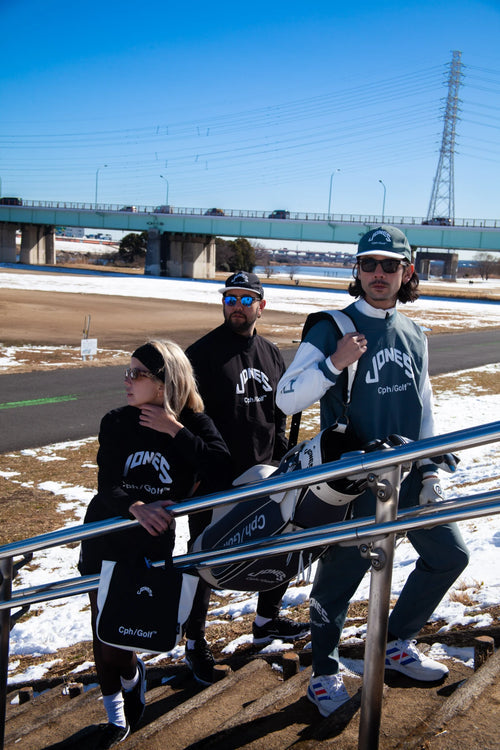 Cph/Golf × JONES LS MOCK NECK TEE – Cph/Golf™︎