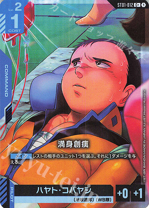 C+ 満身創痍(パラレル)(ST01収録) 販売 | Heroic Beginnings [ST01