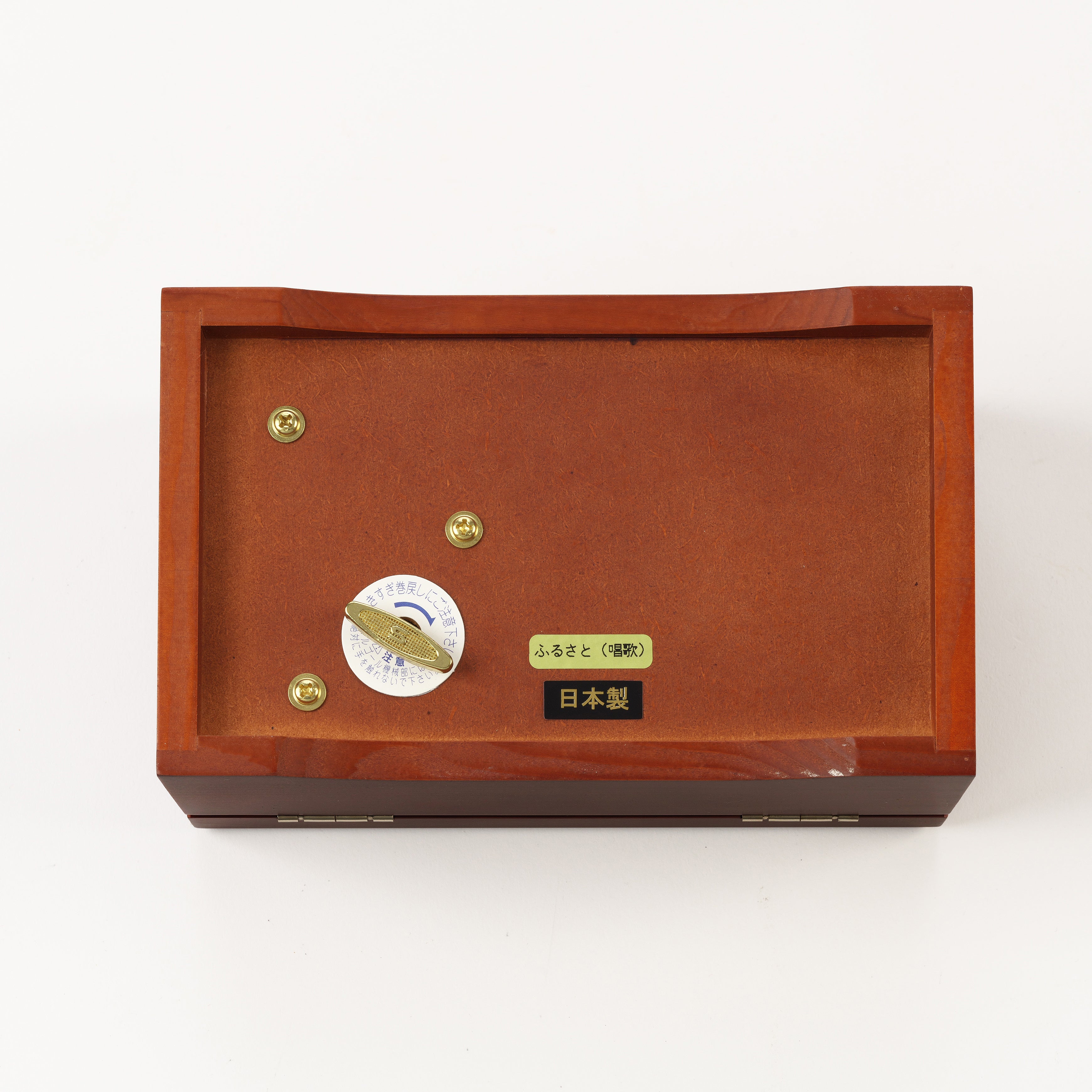 音を楽しむオルゴール 23弁木製BOX 茶色さくら模様 – オルゴール