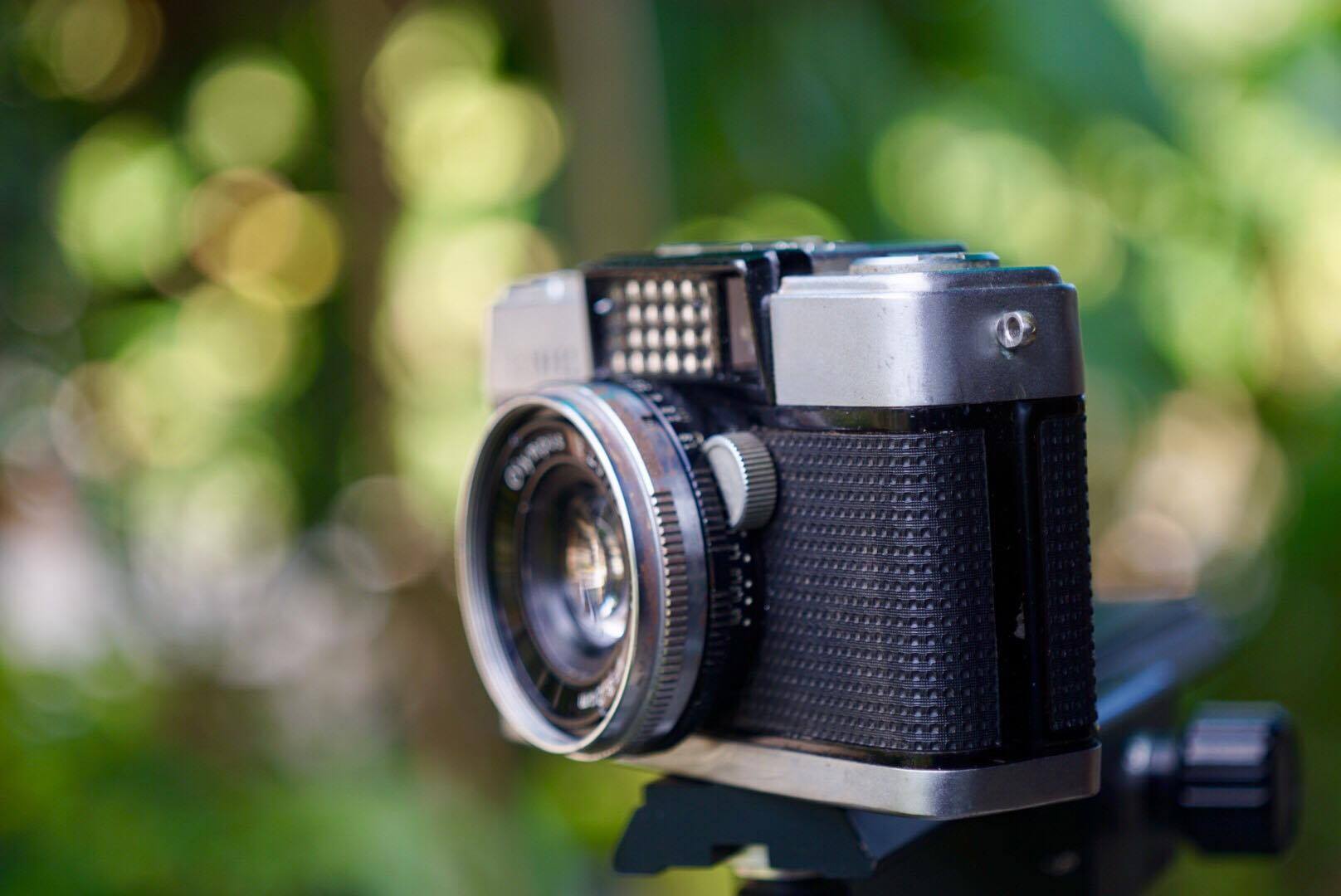 フィルムカメラ Olympus PEN-D / F-zuiko F1.9 32mm #88 フィルム