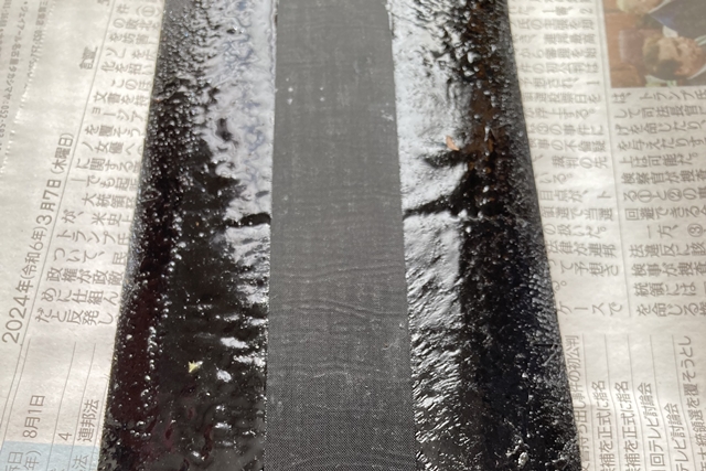 スキーシールの糊を張り替えてみた - 新緑のこもれび