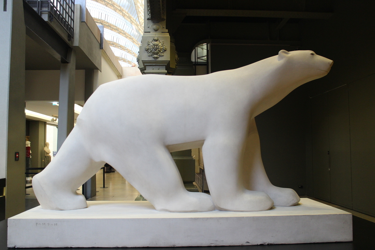 作品・その1】フランソワ・ポンポン「シロクマ」(1922) オルセー美術館