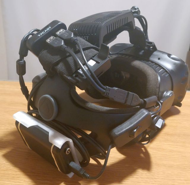 TPCAST Wireless Adaptor for VIVE のカスタマイズいくつか - メモ帳DPA