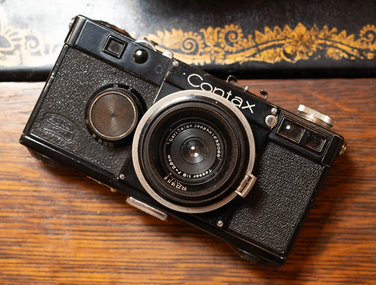 Carl Zeiss Jena Tessar 1:8 f=2.8cm ブラックニッケル - fortia's