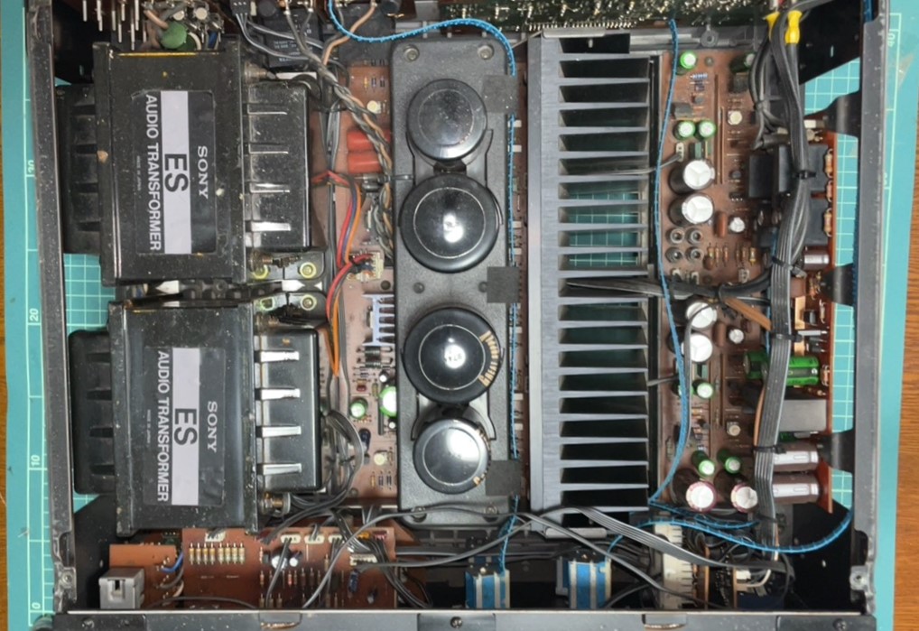 SONY TA-F555ESXⅡ ① - 羽田電器産業 ステレオ事業部