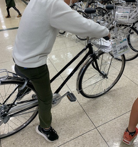 中学生の通学用自転車選び 入学準備 ﾌﾞﾘｼﾞｽﾄﾝ ｴｸﾞｾﾞｼﾃｨ26ｲﾝﾁ とﾘｭｯｸ