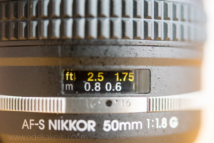 AF-S NIKKOR 50mm f/1.8G Special Edition 単焦点レンズのすすめ2