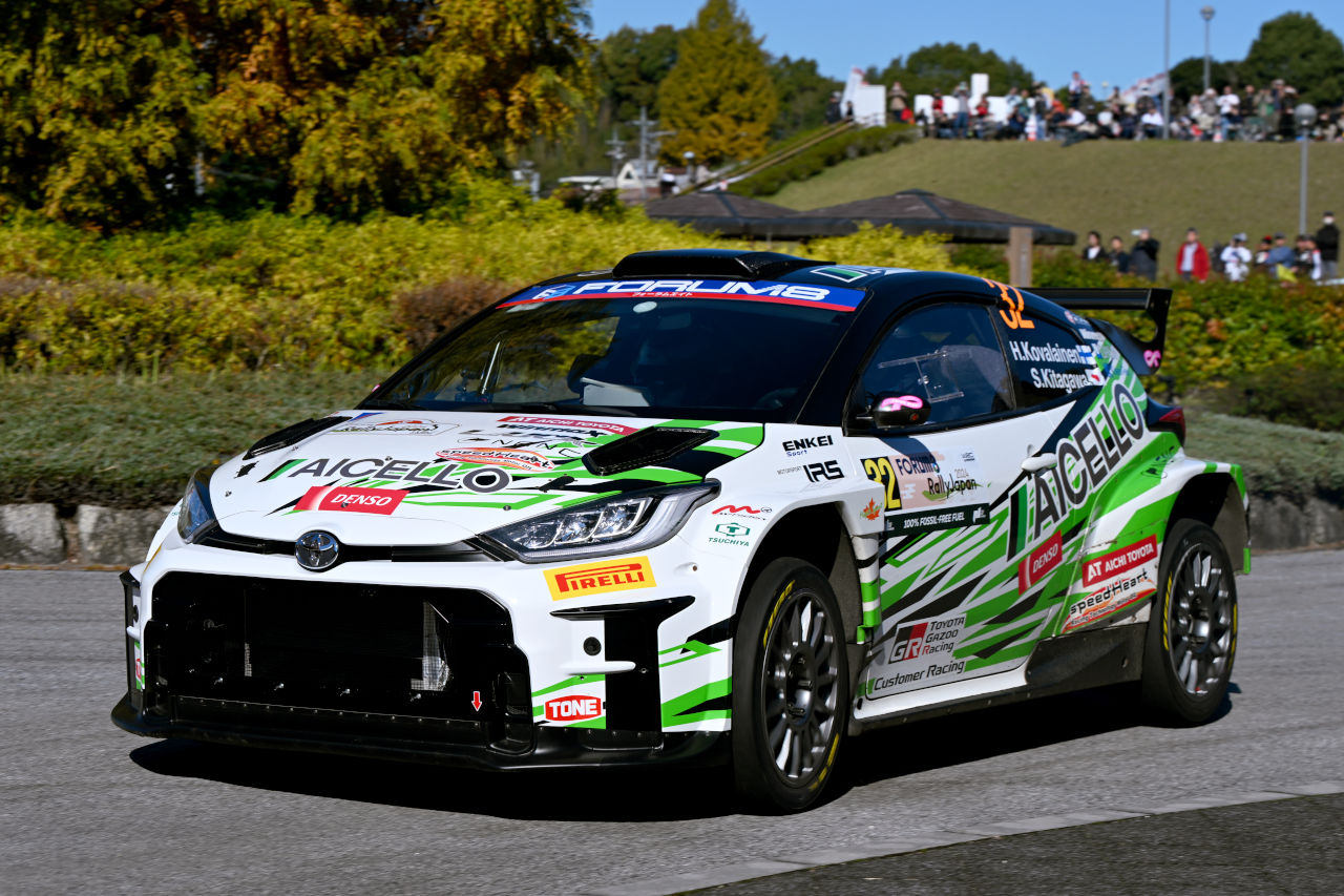 Rally Team AICELLOがコバライネンの全日本ラリー卒業を発表。ラリー