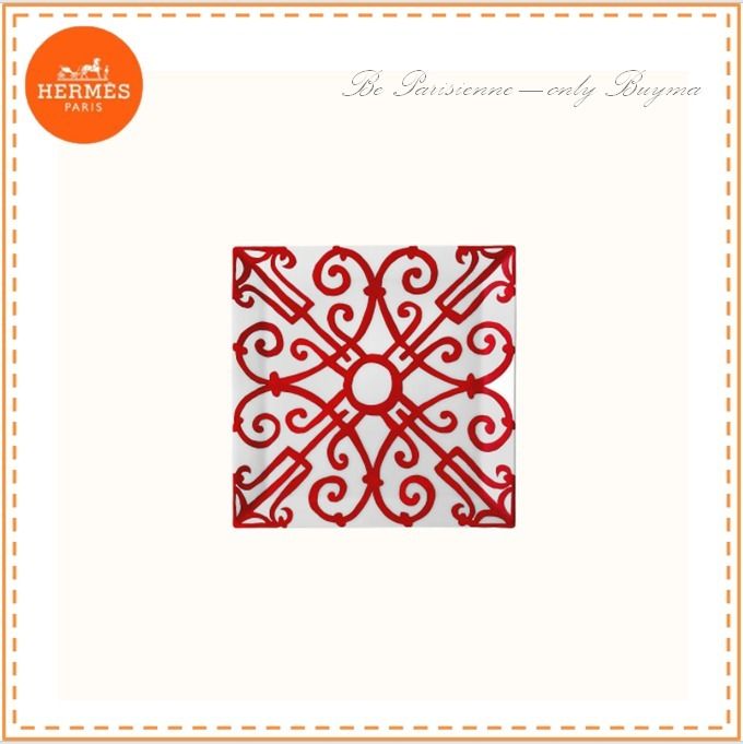 HERMES】Balcon du Guadalquivir n°4 スクエアプレート 洗練 (HERMES