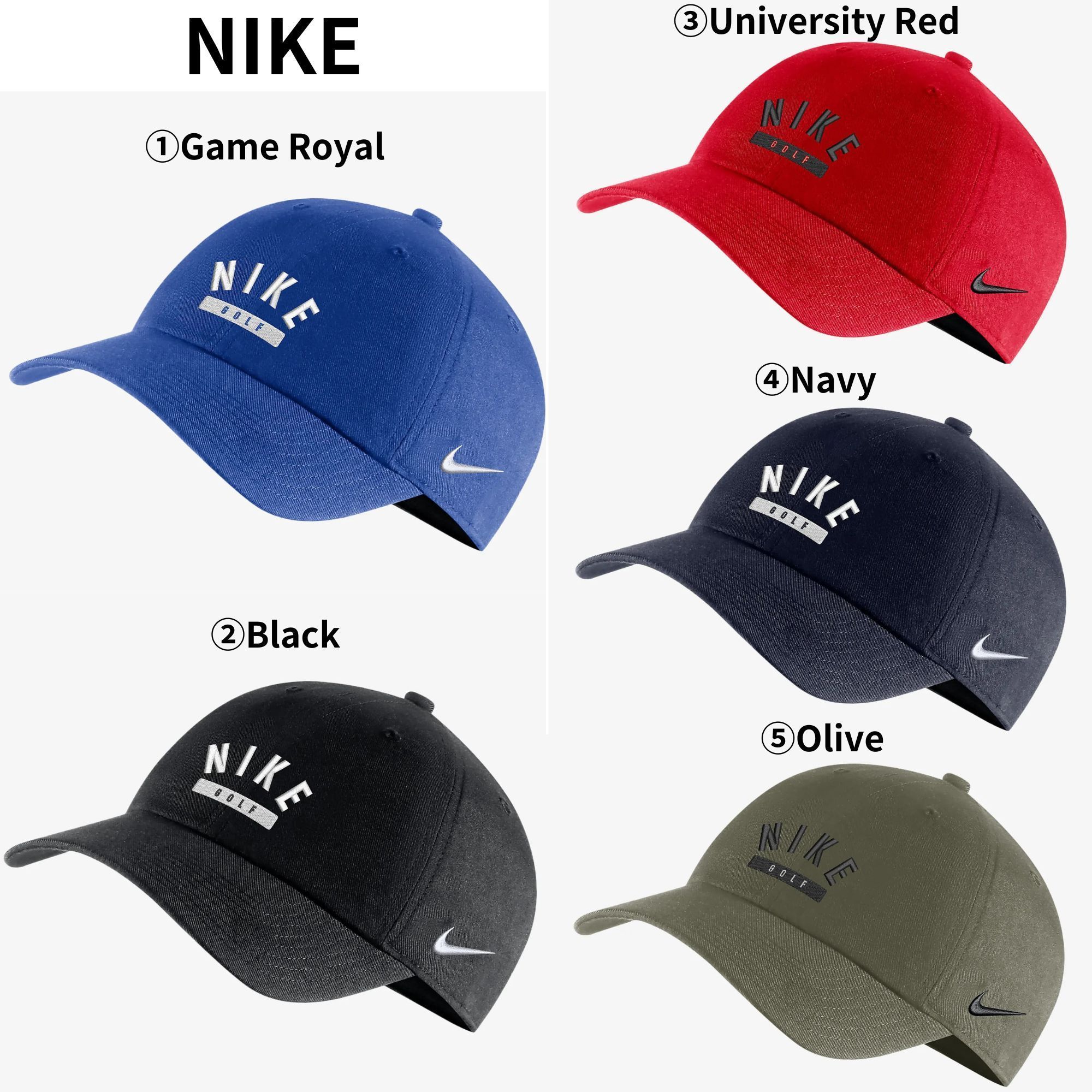 NIKE】☆ゴルフキャップ☆ Nike Golf Campus Cap (Nike/アクセサリー