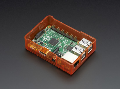 Pi Model B+ / Pi 2 / Pi 3 Case Base - Blue : Adafruit Industries