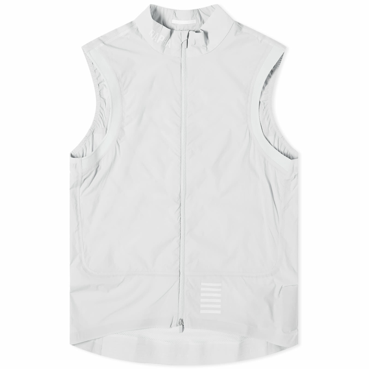 Rapha Men's Pro Team Lightweight Gilet in Silver Gray/White