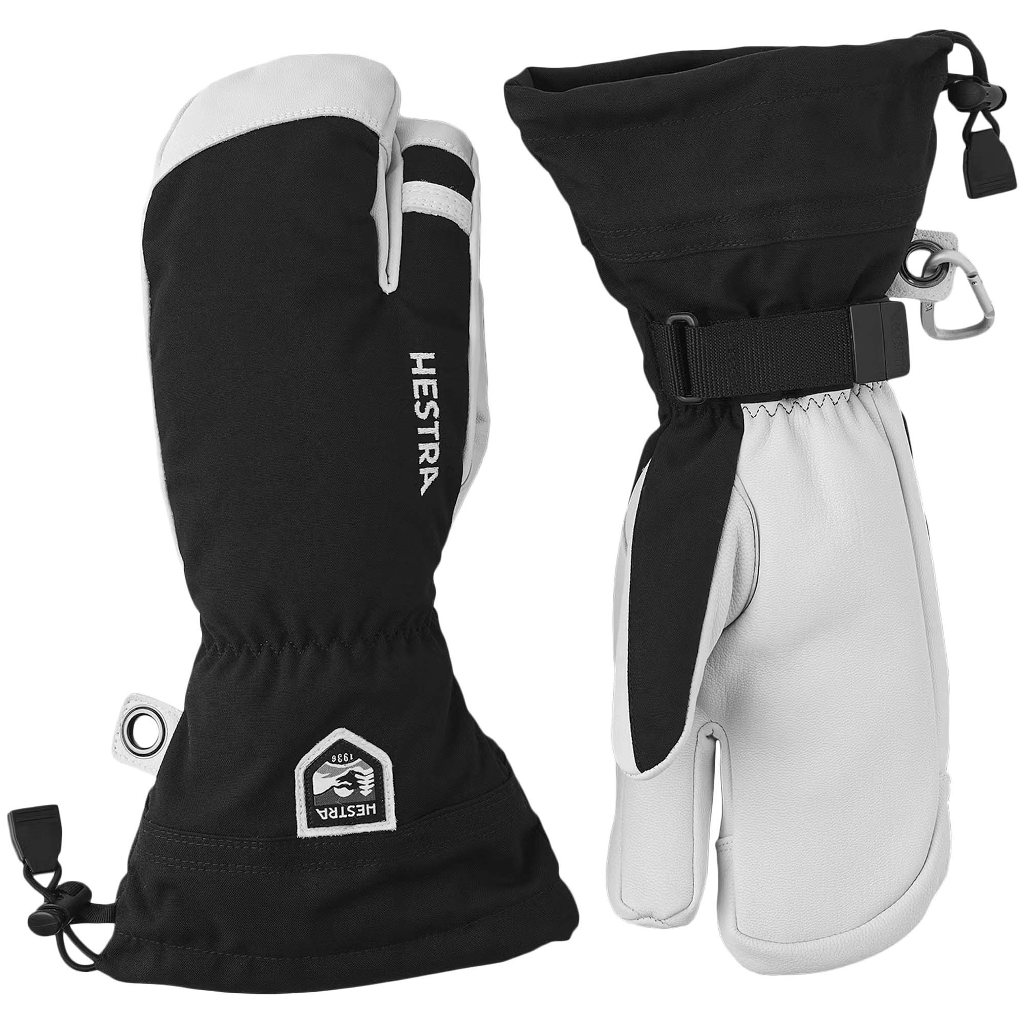 Hestra Army Leather Heli 3 Finger Gloves | Absolute-Snow