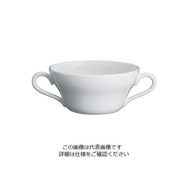 ウェッジウッド ホワイトコノート スープカップ手付 240cc 3300 1個 63