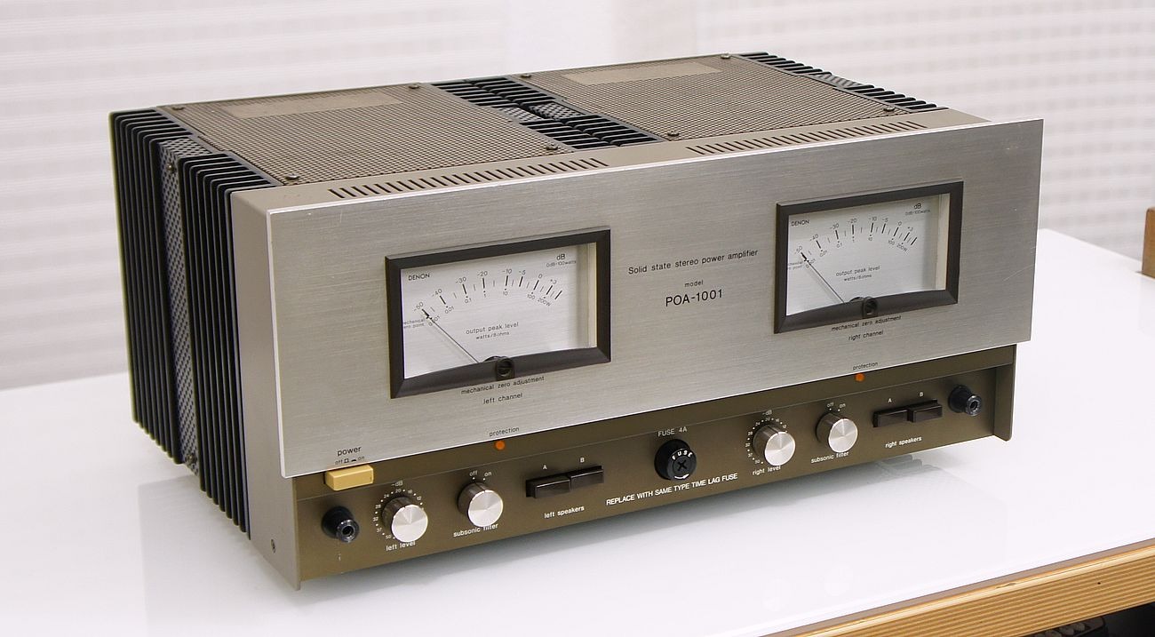 Denon POA 1001 - Audio construction | Hi-Fi Online Sales