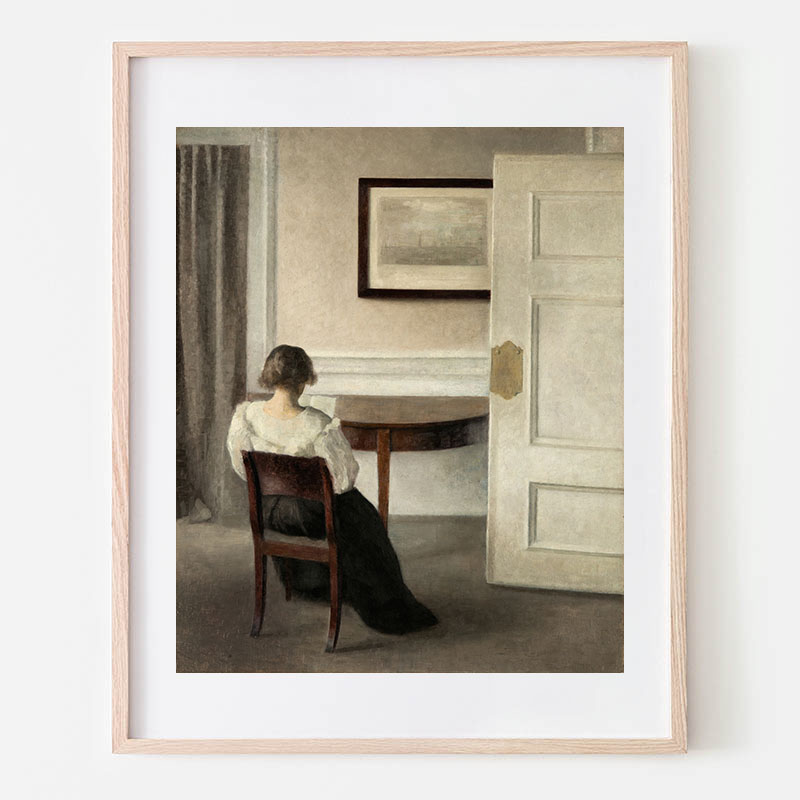 ボクらのアート / Interior (1899) - ヴィルヘルム・ハンマースホイ