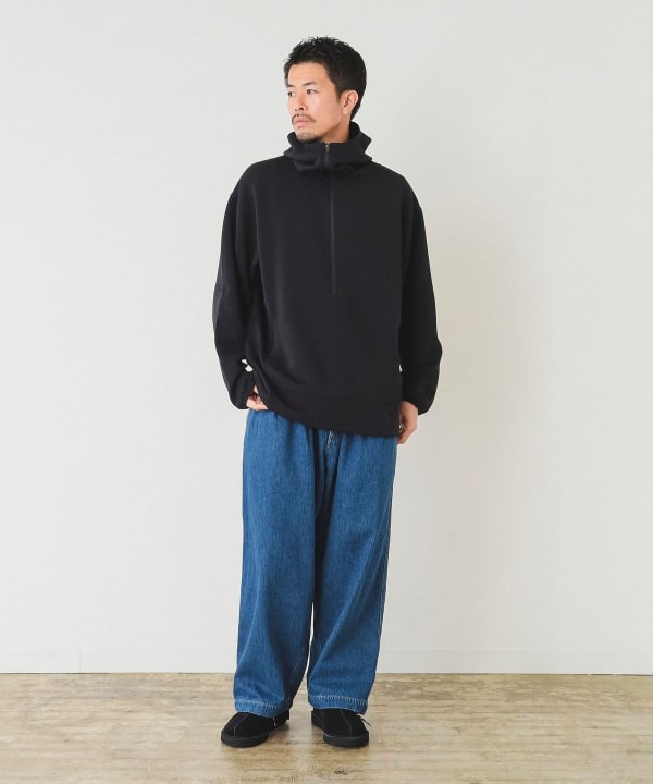 BEAMS Raised Half Zip Hoodie (Tops, BEAMS) for sale | BEAMS