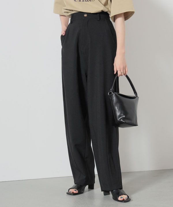 BEAMS HEART（ビームス ハート）ハイウエスト カーヴィパンツ（パンツ