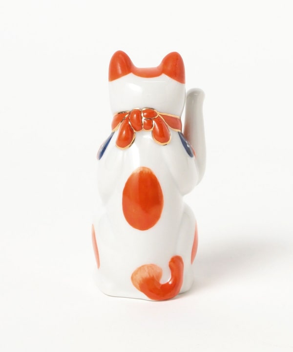 BEAMS JAPAN（ビームス ジャパン）【別注】中外陶園 / 瀬戸 招き猫 右