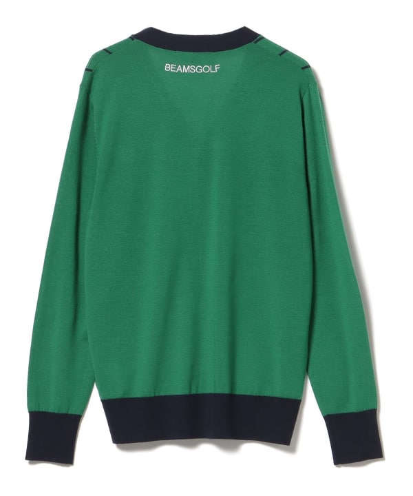 BEAMS GOLF（ビームス ゴルフ）PURPLE LABEL / バイカラーストライプ