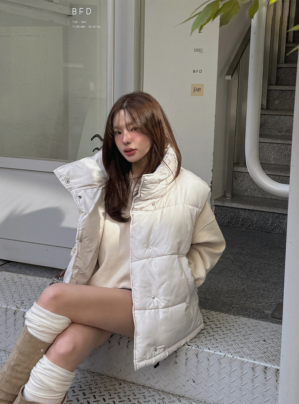 中綿ダウンベスト[fo1619] | レディースファッション通販のグレイル